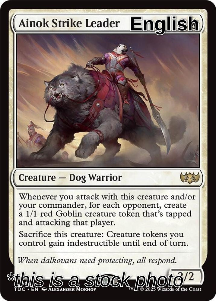 Ainok Strike Leader