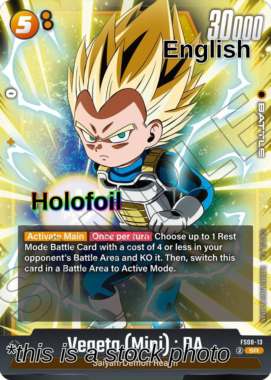 Vegeta (Mini) : DA - FS08-13