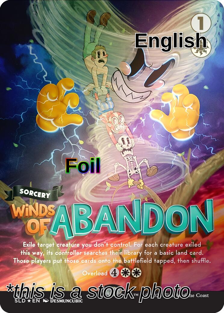 Winds of Abandon (Rainbow Foil)