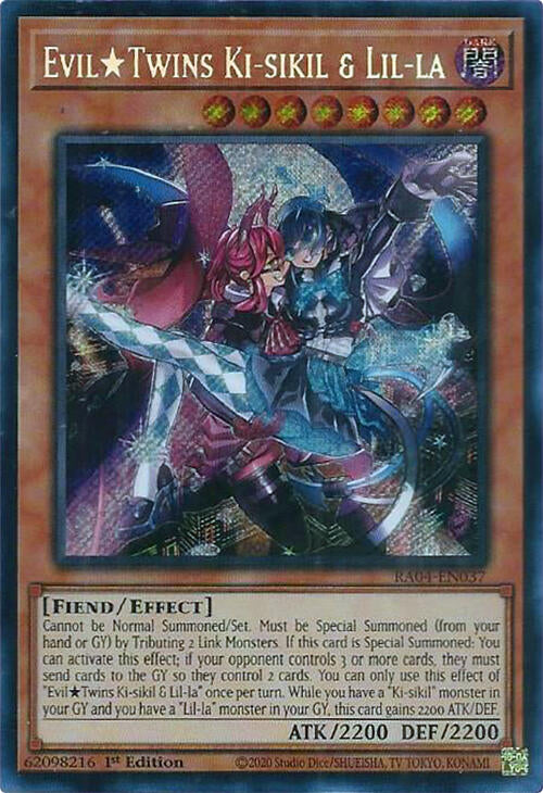 Evil Twins Ki-sikil & Lil-la (Secret Rare)