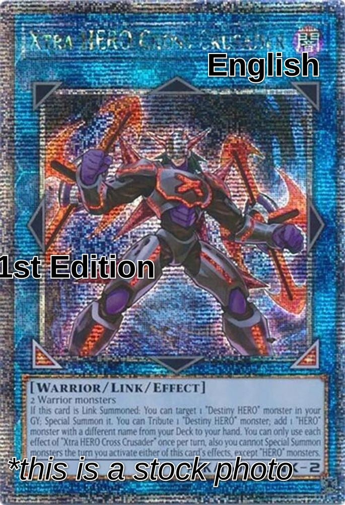 Xtra HERO Cross Crusader (Quarter Century Secret Rare)