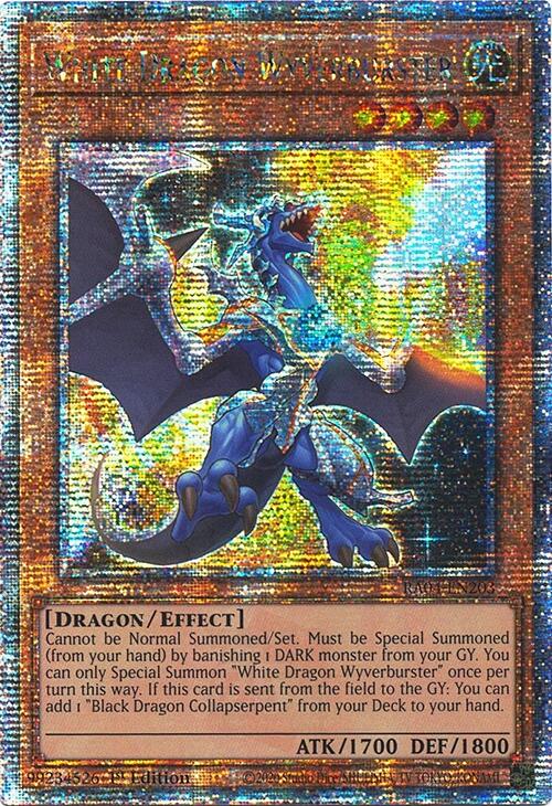 White Dragon Wyverburster (Quarter Century Secret Rare)