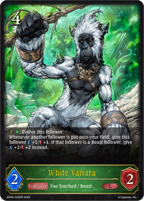 White Vanara [BP09 - BP09-002EN]