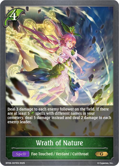 Wrath of Nature [BP09 - BP09-007EN]