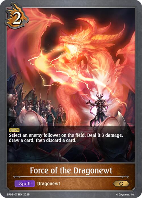 Force of the Dragonewt [BP09 - BP09-073EN]