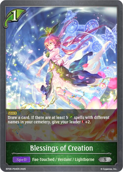 Blessings of Creation - P04EN (Foil) [BP09 - BP09-P04EN]