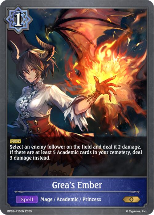 Grea's Ember - P15EN (Foil) [BP09 - BP09-P15EN]