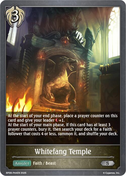 Whitefang Temple - P44EN (Foil) [BP09 - BP09-P44EN]
