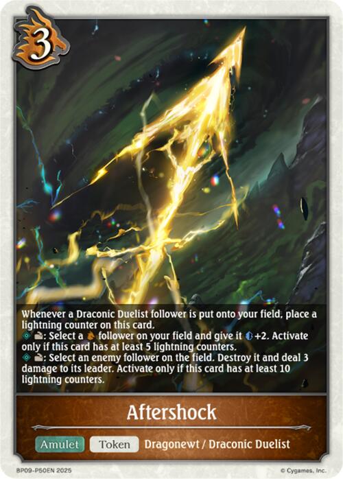 Aftershock - P50EN (Foil) [BP09 - BP09-P50EN]