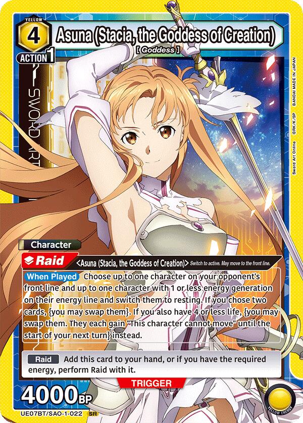 Asuna (Stacia, the Goddess of Creation) (022) [UE07BT - UE07BT/SAO-1-022]