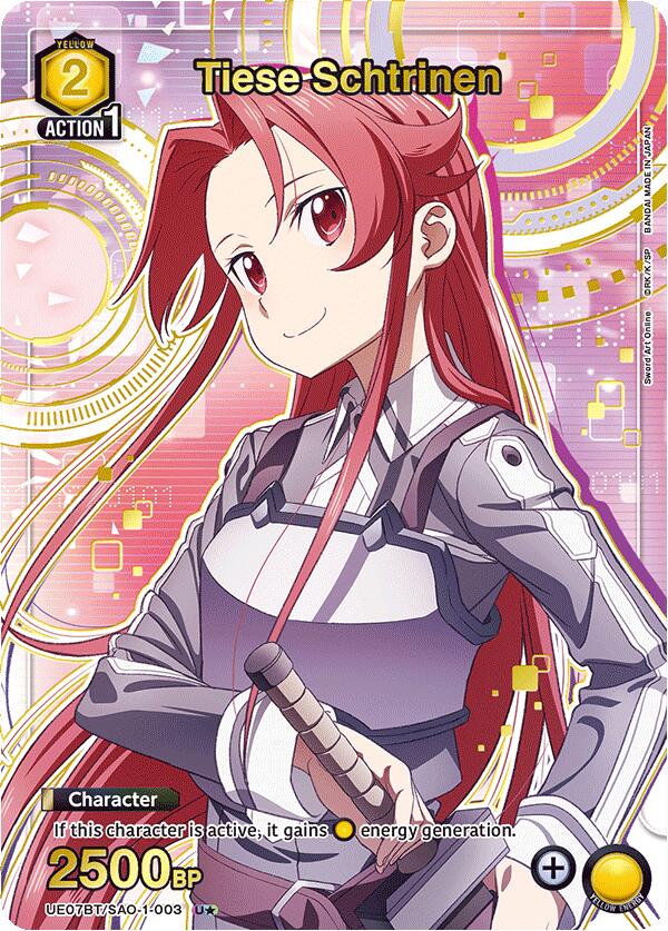 Tiese Schtrinen (U*) [UE07BT - UE07BT/SAO-1-003 - U*] - UE07BT: Sword Art Online