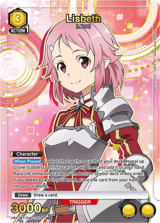 Lisbeth (009) (R*) [UE07BT - UE07BT/SAO-1-009 - R*] - UE07BT: Sword Art Online