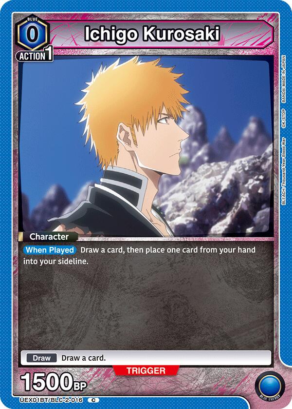 Ichigo Kurosaki (016) (Box Topper Foil) [UEX01BT - UEX01BT/BLC-2-016]