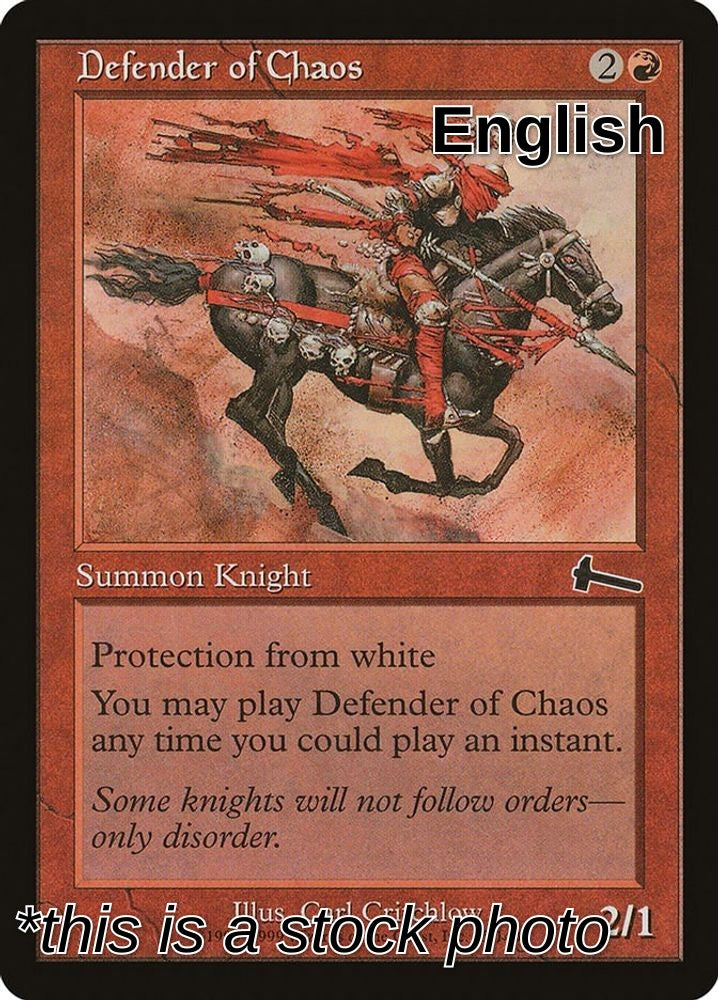 Defender of Chaos
