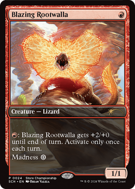 Blazing Rootwalla - Game Day & Store Championship Promos (GAME)