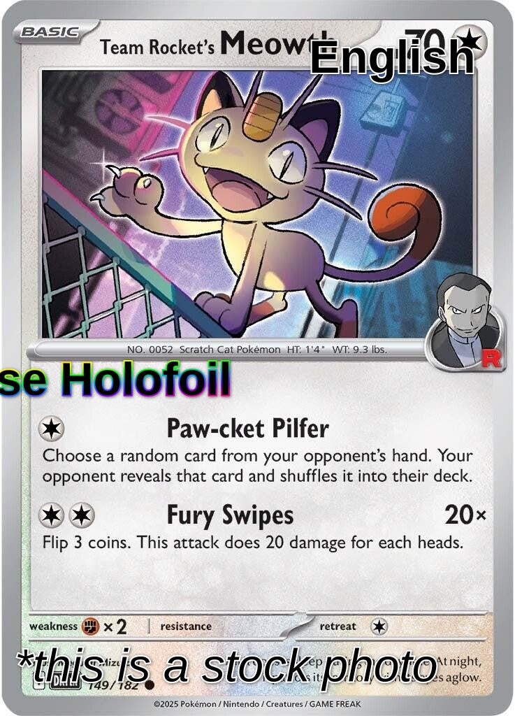 Team Rocket's Meowth
