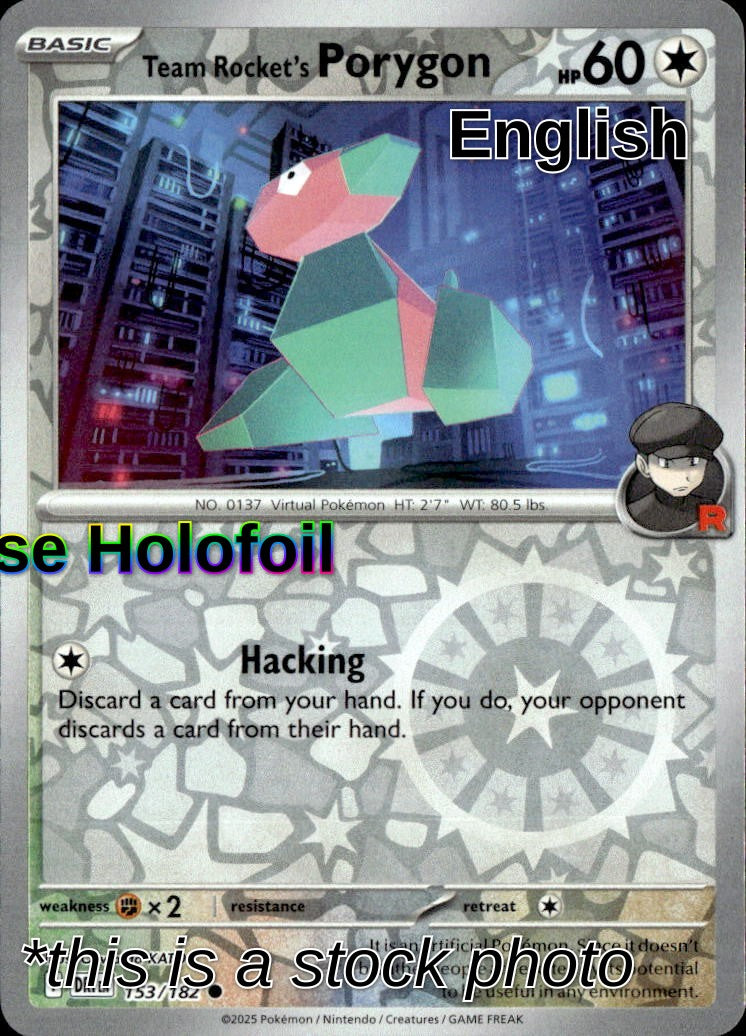 Team Rocket's Porygon