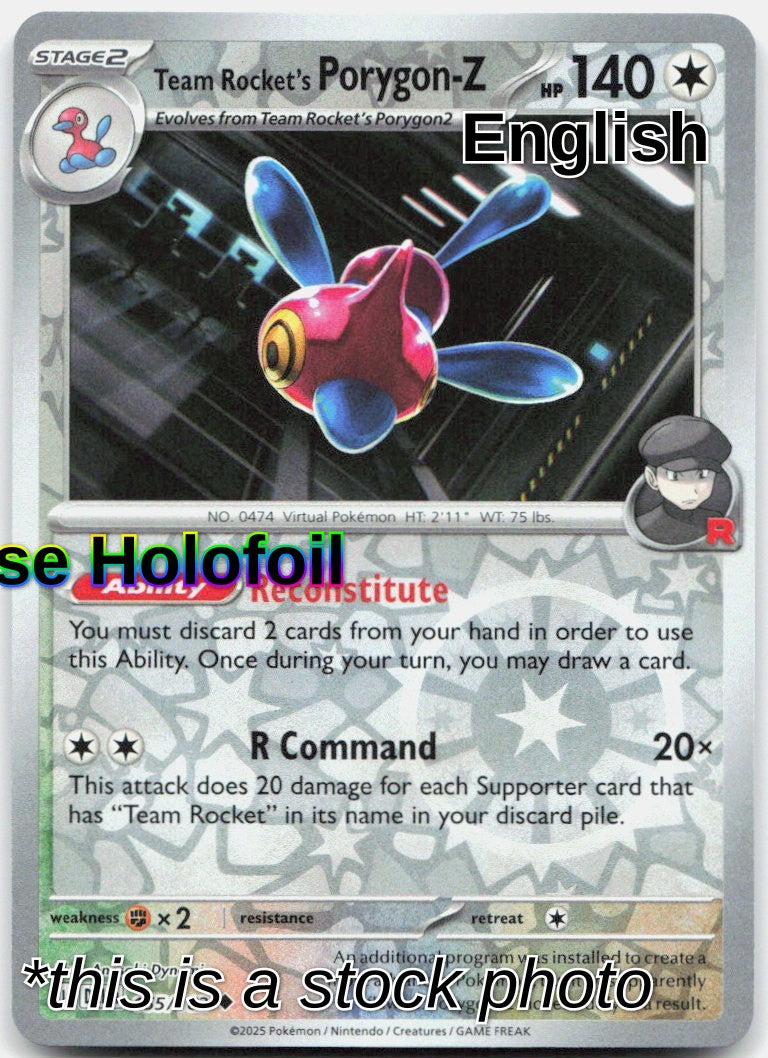 Team Rocket's Porygon-Z