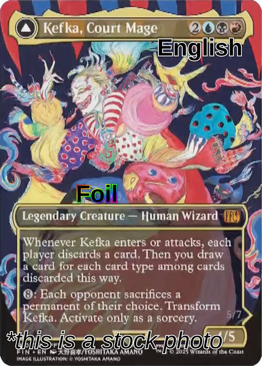 Kefka, Court Mage (0322) (Borderless)