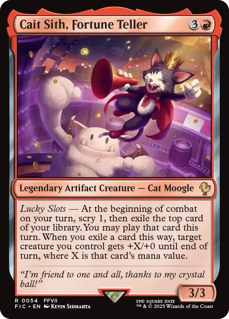 Cait Sith, Fortune Teller