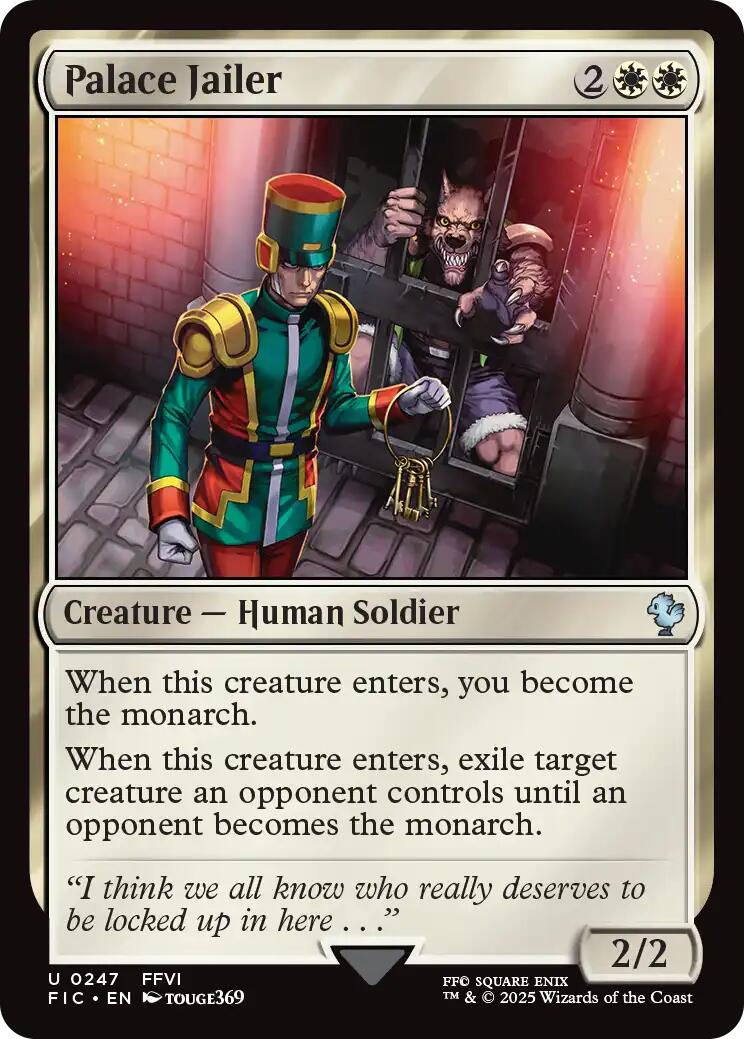 Palace Jailer
