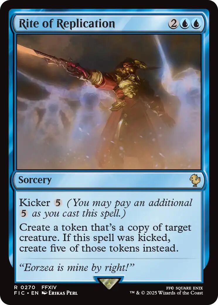Rite of Replication