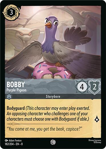 Bobby - Purple Pigeon [8 - 182/204 - Common] - Reign of Jafar
