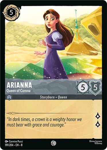 Arianna - Queen of Corona [8 - 191/204 - Common] - Reign of Jafar
