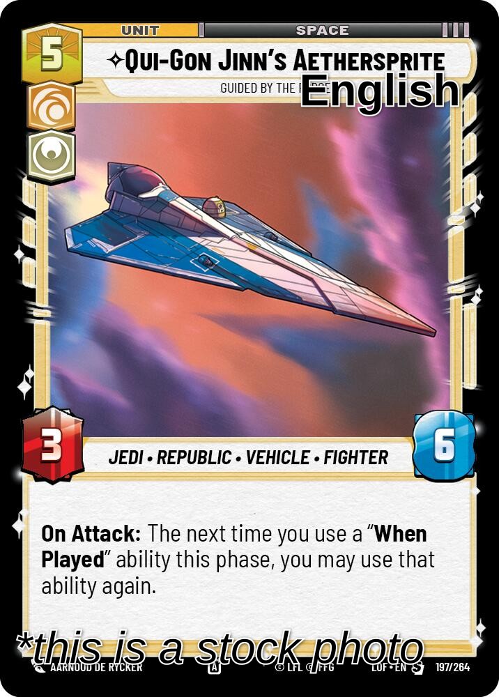 Qui-Gon Jinn's Aethersprite - Guided by the Force