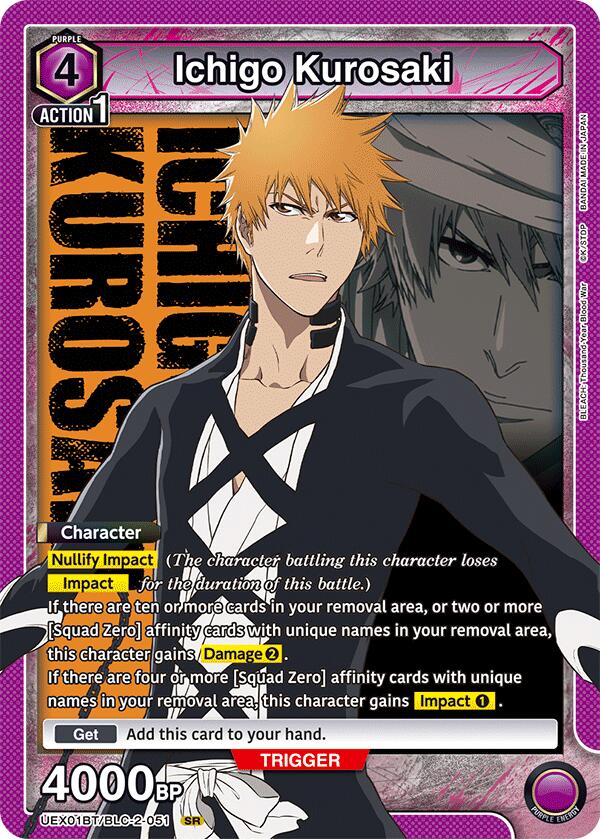 Ichigo Kurosaki (051) [UEX01BT - UEX01BT/BLC-2-051] - UEX01BT: BLEACH: Thousand-Year Blood War Vol.2