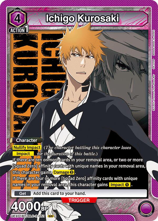 Ichigo Kurosaki (051) [UEX01BT - UEX01BT/BLC-2-051] - UEX01BT: BLEACH: Thousand-Year Blood War Vol.2