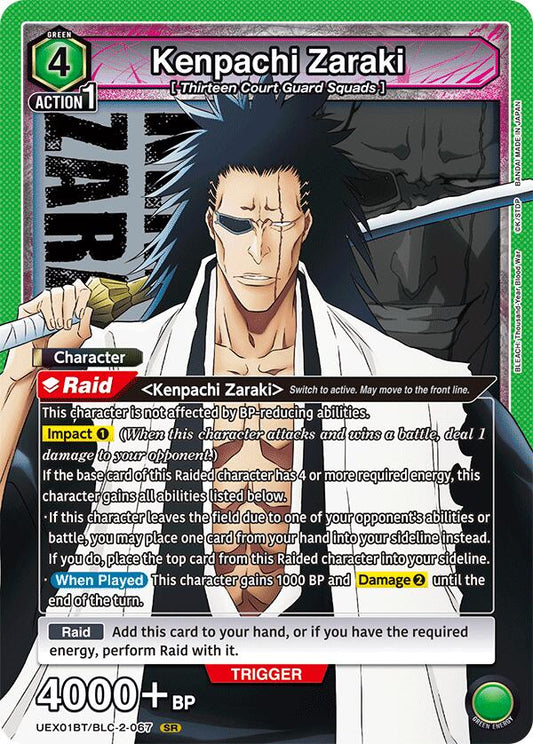 Kenpachi Zaraki (067) [UEX01BT - UEX01BT/BLC-2-067]