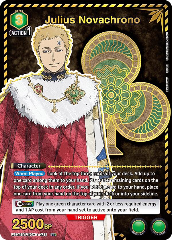 Julius Novachrono (035) (R*) [UE08BT - UE08BT/BCV-1-035 - R*] - UE08BT: Black Clover