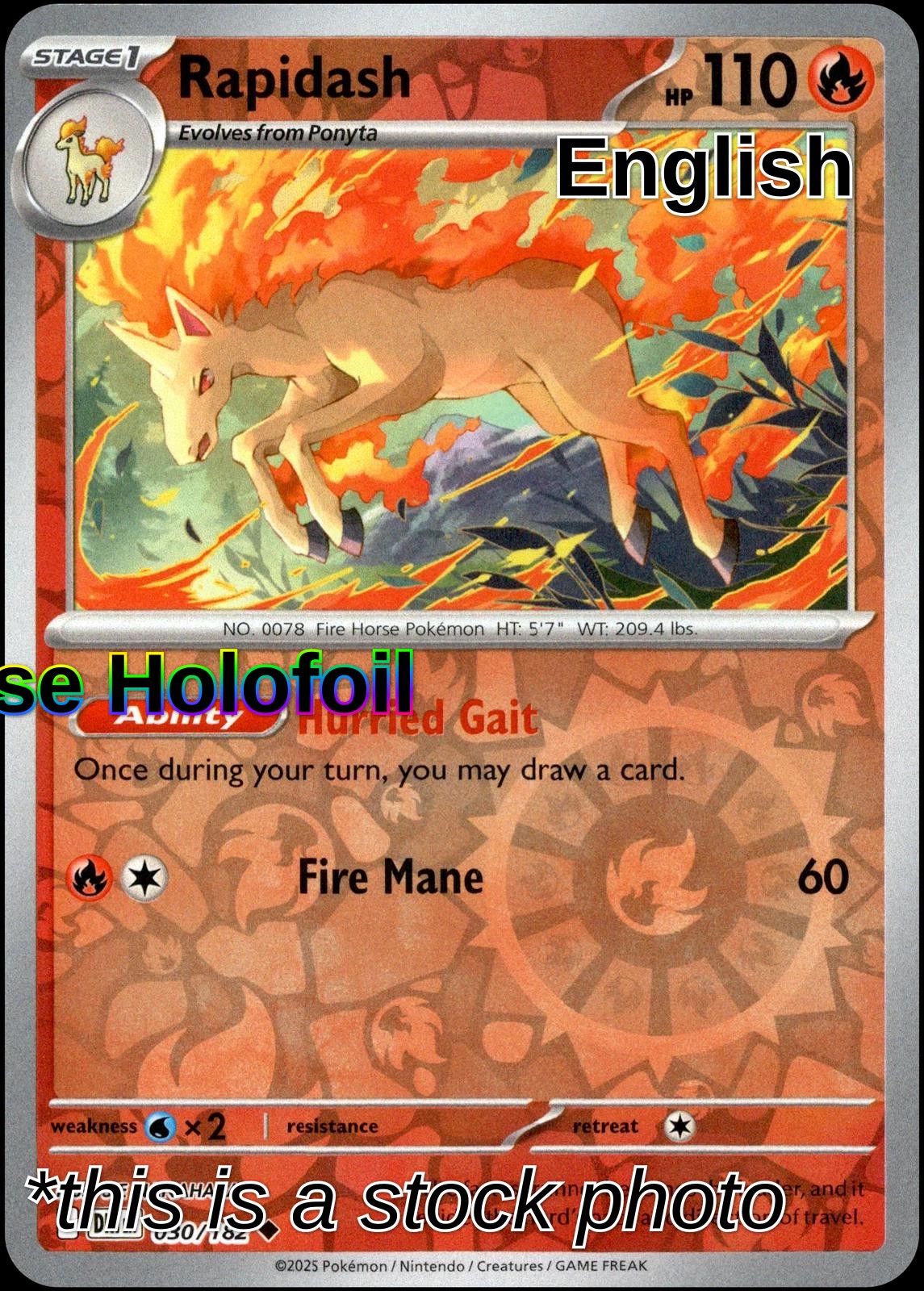 Rapidash - 030/182