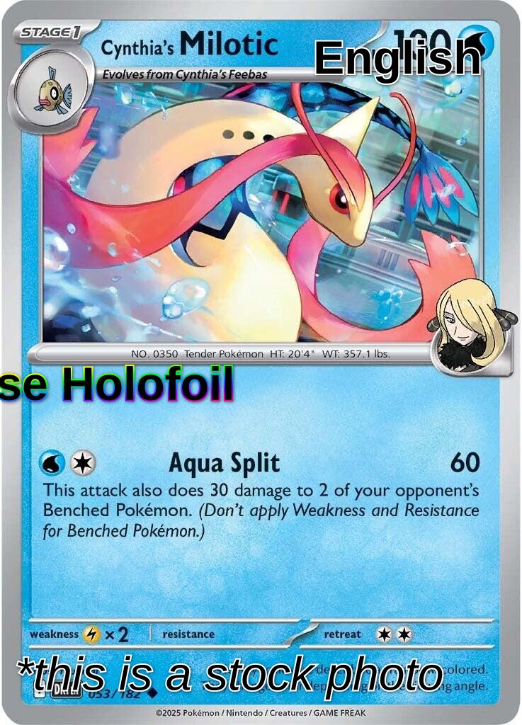 Cynthia's Milotic