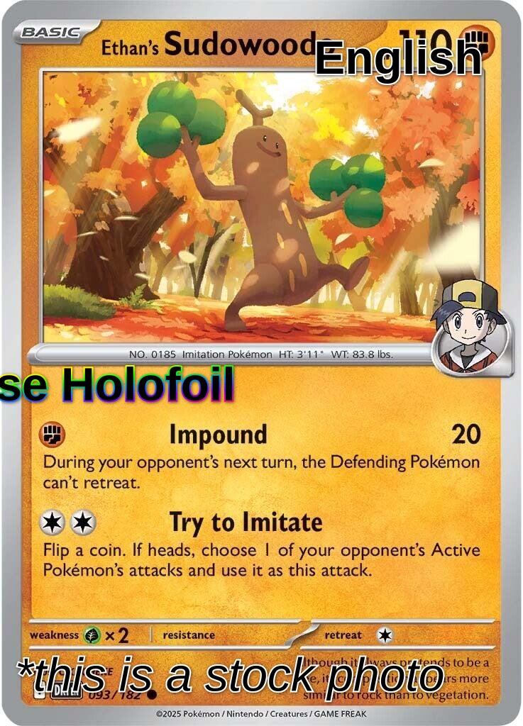 Ethan's Sudowoodo