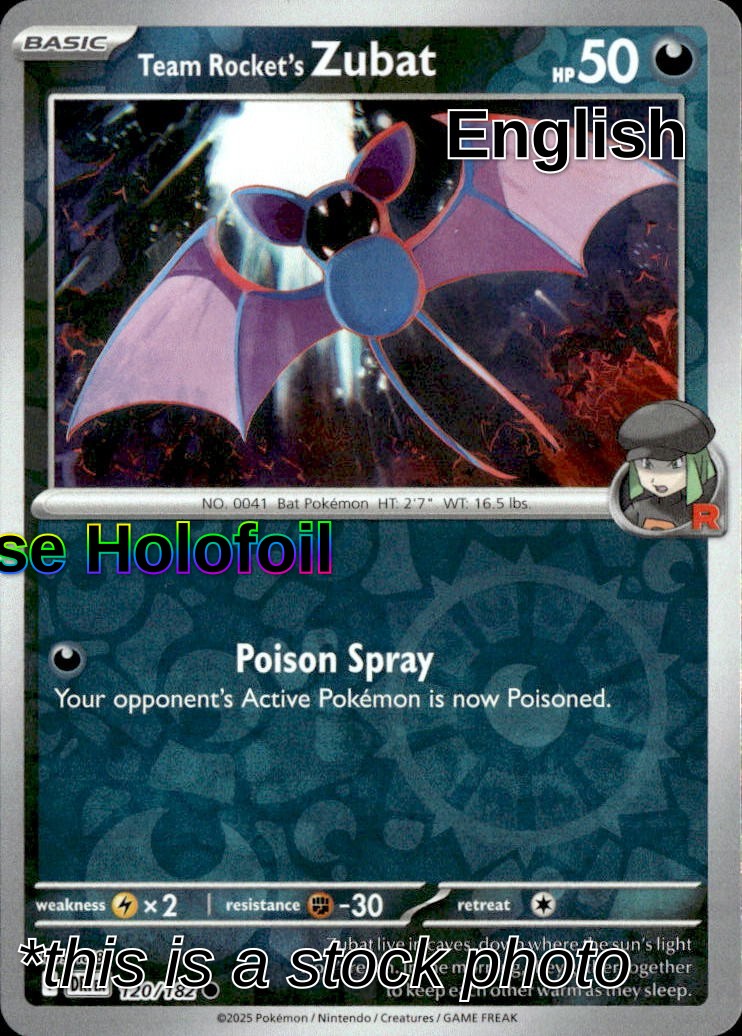 Team Rocket's Zubat