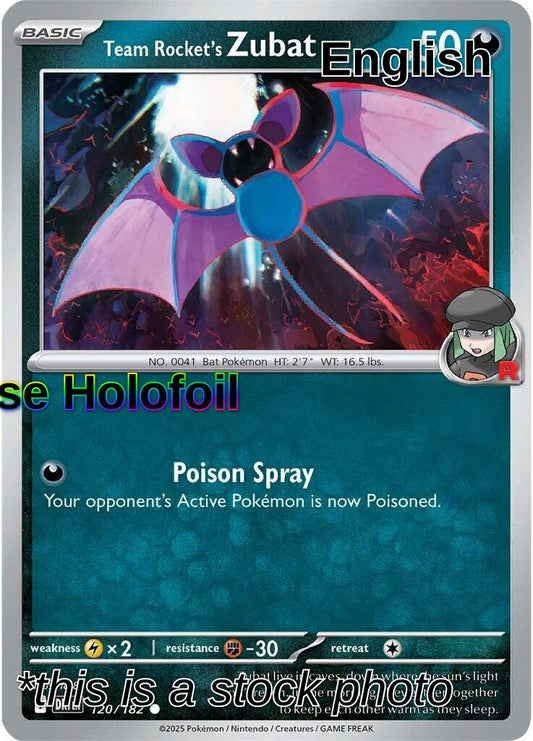 Team Rocket's Zubat