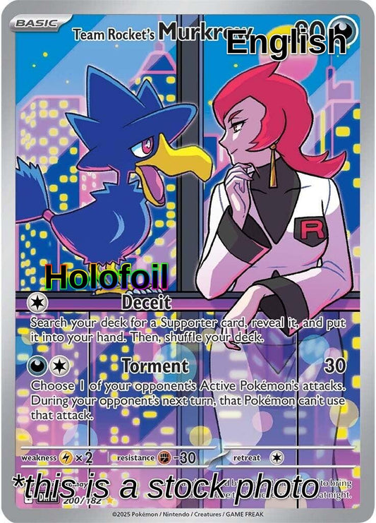 Team Rocket's Murkrow - 200/182