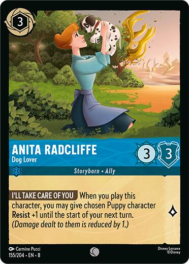 Anita Radcliffe - Dog Lover [8 - 155/204 Common] - Reign of Jafar