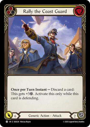 Rally the Coast Guard (Yellow)