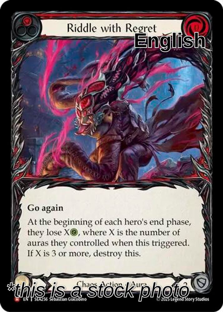 Riddle with Regret