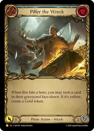 Pilfer the Wreck (Blue) (Treasure)