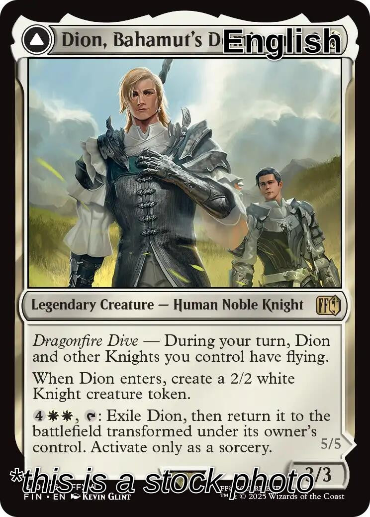 Dion, Bahamut's Dominant