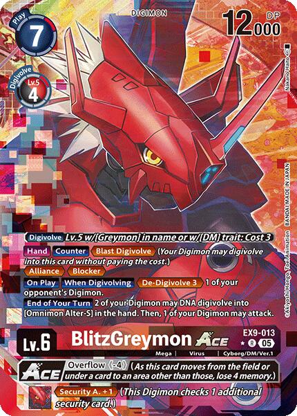 BlitzGreymon ACE (Alternate Art)