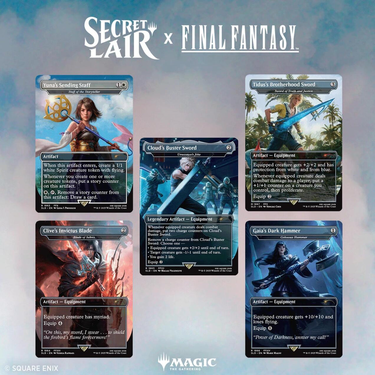 Secret Lair x FINAL FANTASY: Weapons - Non-Foil Edition