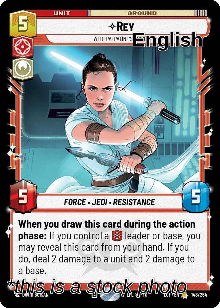 Rey - With Palpatine's Power