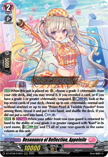 Resonance of Reflection, Appeleile