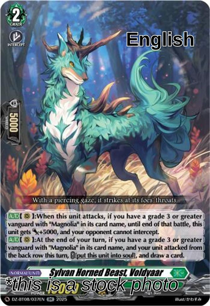 Sylvan Horned Beast, Voldyaar
