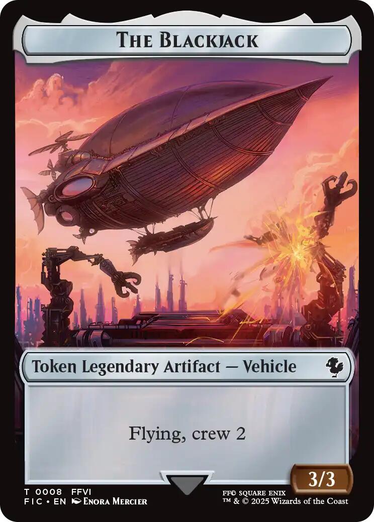 The Blackjack // The Monarch Double-Sided Token